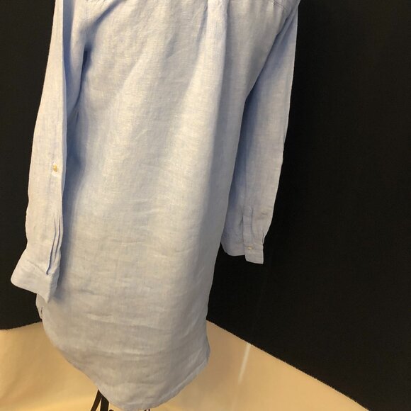 Beautiful C&C California Linen Long Shirt: Size M - Picture 9 of 15